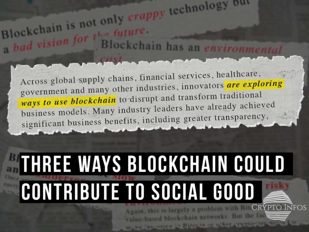 Blockchain Social Good