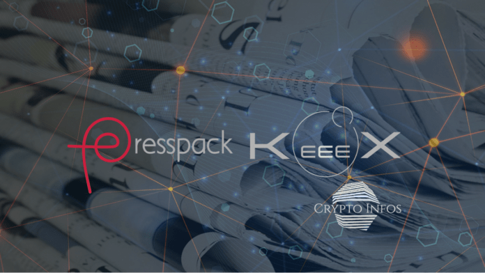Epresspack partners with Keeex and propels its clients’ press releases on Blockchain Epreespack Keeex