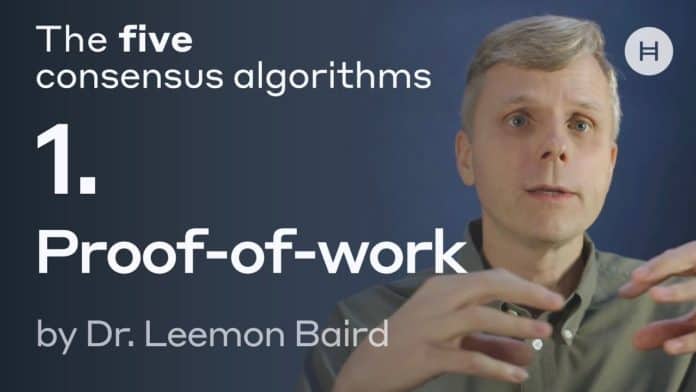 The five consensus algorithms #1/5: Proof-of-work by Dr. Leemon Baird